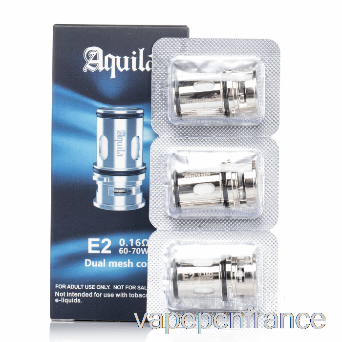 Bobines De Remplacement Horizon Tech Aquila 0,16ohm E2 Bobines à Double Maille Stylo Vape